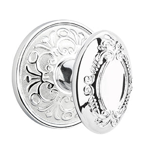Emtek Victoria Knob - Lancaster Rosette