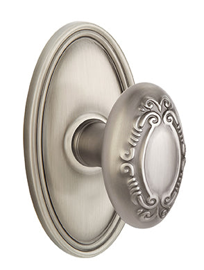 Emtek Victoria Knob - Oval Rosette