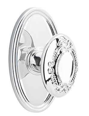 Emtek Victoria Knob - Oval Rosette