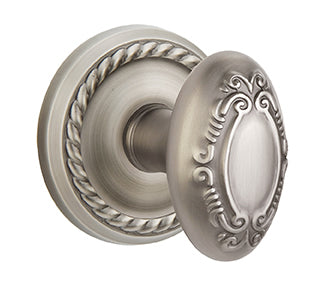 Emtek Victoria Knob - Rope Rosette