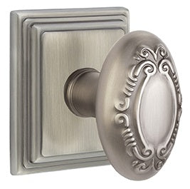 Emtek Victoria Knob with Wilshire Rosette