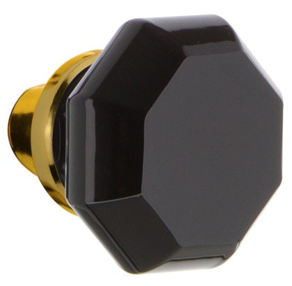 Nostalgic Warehouse Waldorf Black Knobs ONLY with Spindle