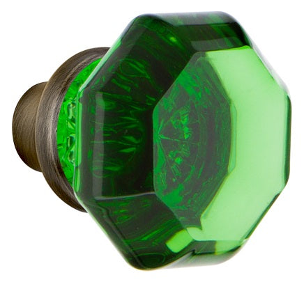 Nostalgic Warehouse Waldorf Emerald Knobs ONLY with Spindle