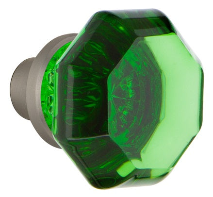 Nostalgic Warehouse Waldorf Emerald Knobs ONLY with Spindle
