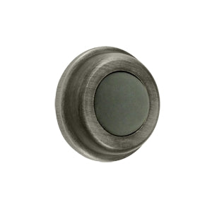 Deltana Solid Brass 1 Inch Diameter Flush Mounted Bumper - Antique Nickel