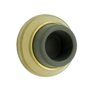 Deltana Solid Brass 1 7/8 Inch Diameter Flush Mounted Bumper - Polished Brass