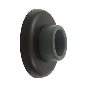 Deltana Solid Brass 2 1/2 Inch Diameter Wall Mounted Bumper - Oil Rubbed Bronze