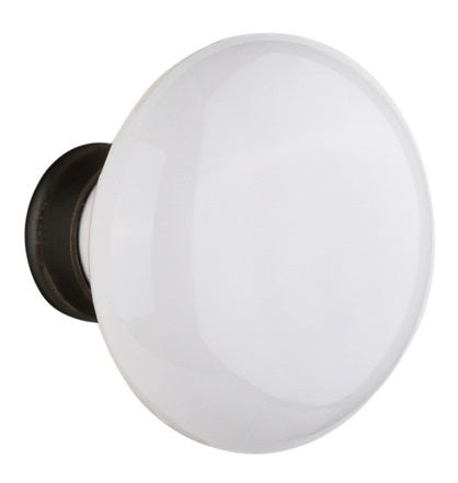 Nostalgic Warehouse White Porcelain Knobs ONLY with Spindle