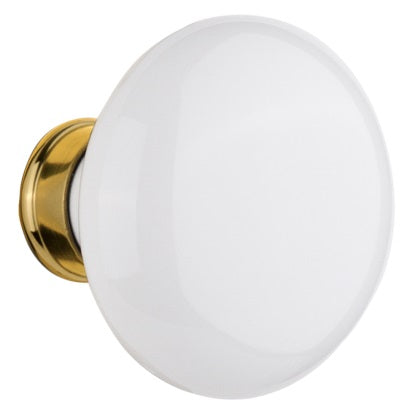 Nostalgic Warehouse White Porcelain Knobs ONLY with Spindle
