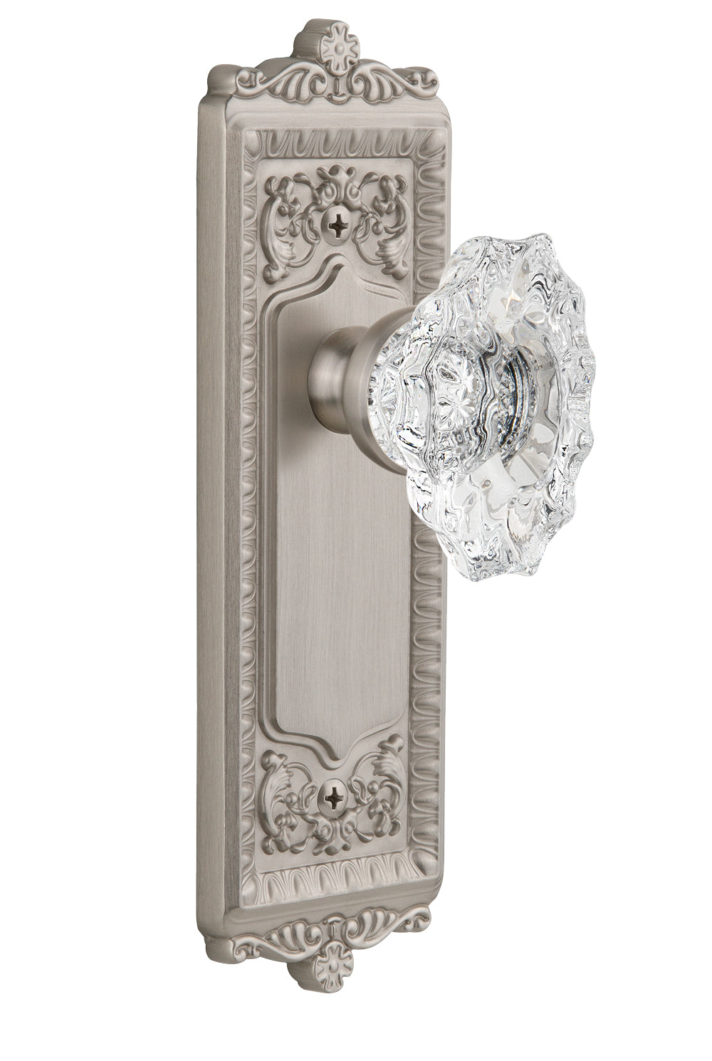 Grandeur Windsor Plate with Biarritz Knob