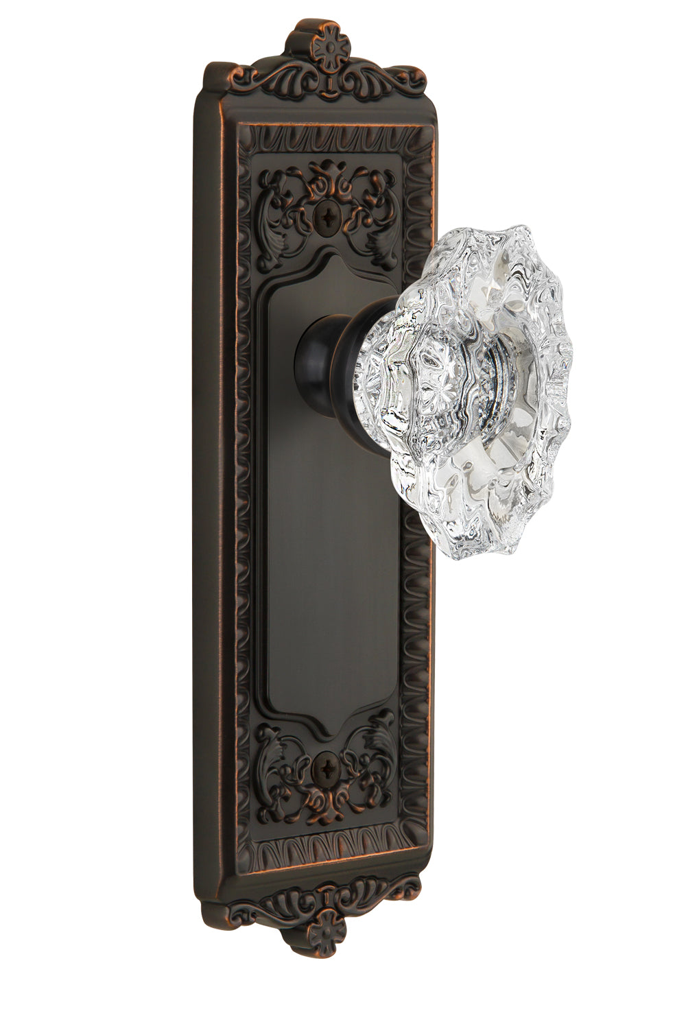 Grandeur Windsor Plate with Biarritz Knob