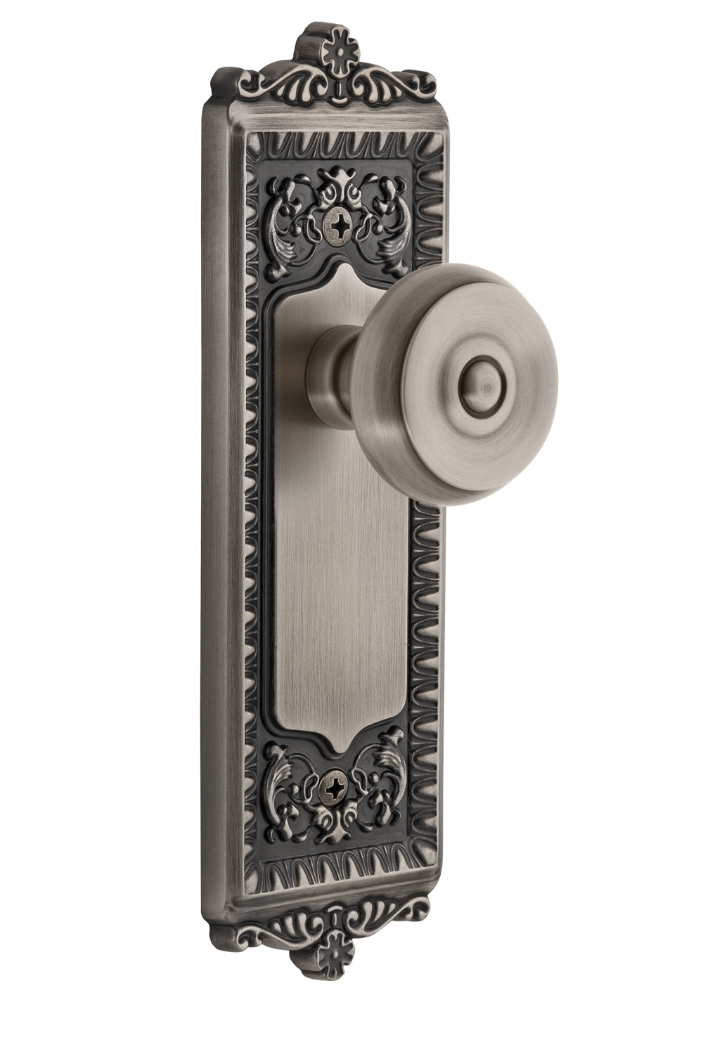 Grandeur Windsor Plate with Bouton Knob