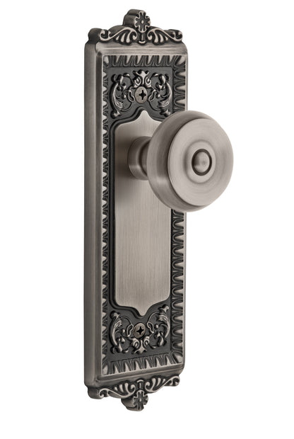 Grandeur Windsor Plate with Bouton Knob