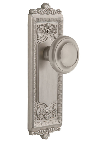 Grandeur Windsor Plate with Circulaire Knob