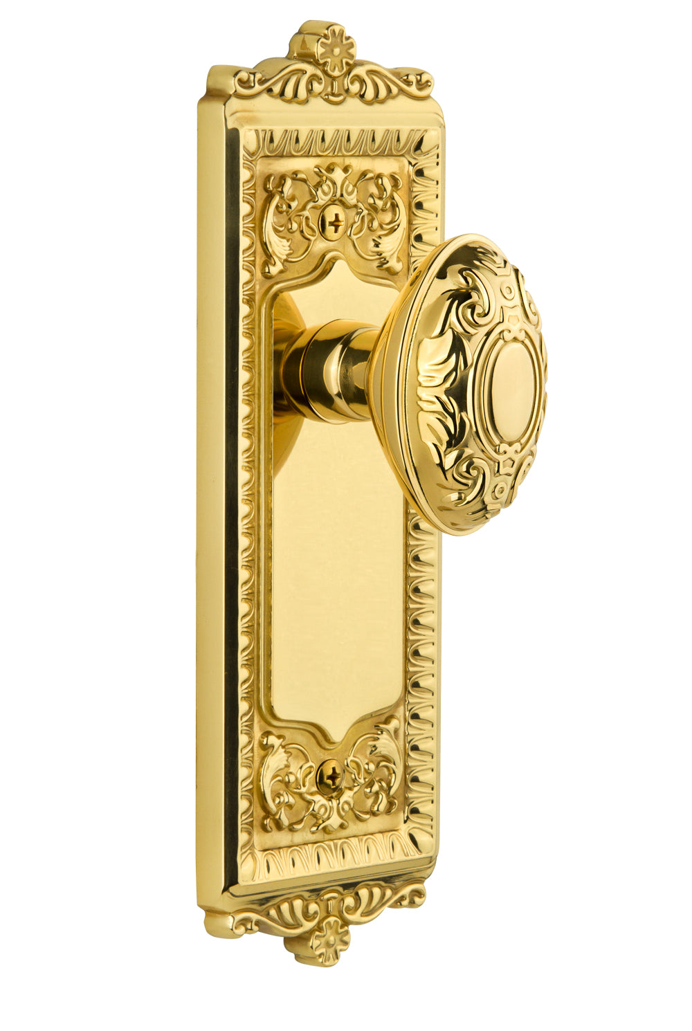 Grandeur Windsor Plate with Grande Victorian Knob