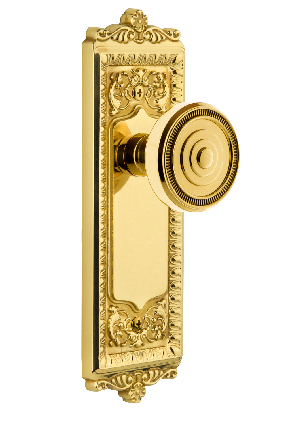 Grandeur Windsor Plate with Soleil Knob