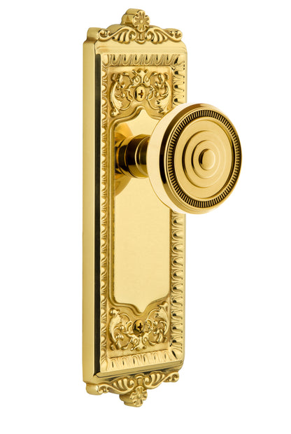 Grandeur Windsor Plate with Soleil Knob