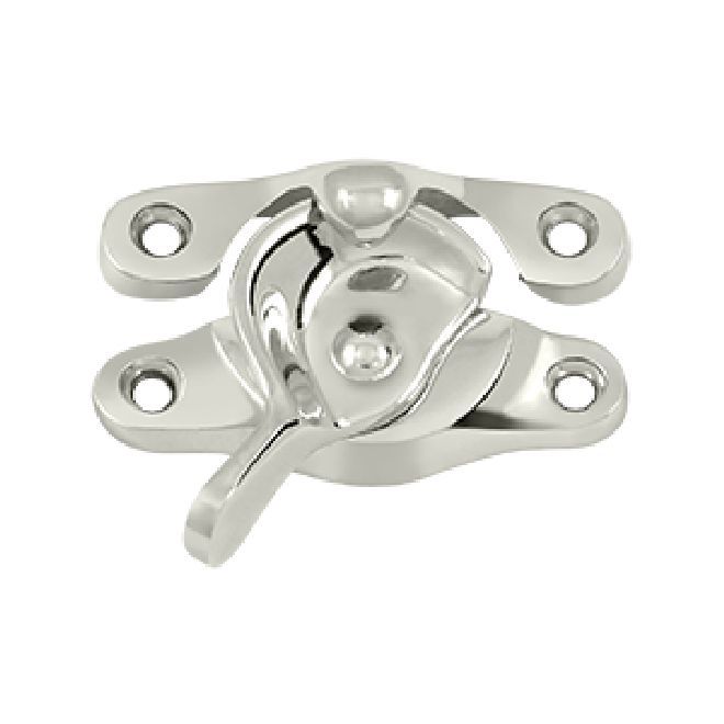 Deltana Solid Brass Window Sash Lock - Polished Nickel