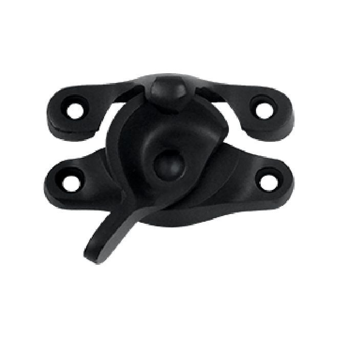 Deltana Solid Brass Window Sash Lock - Flat Black