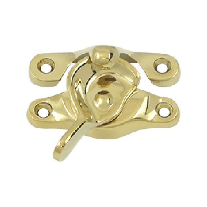 Deltana Solid Brass Window Sash Lock - Polished Brass