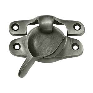 Deltana Solid Brass Window Sash Lock - Antique Nickel