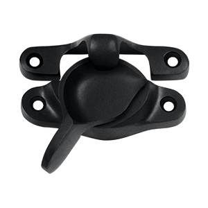 Deltana Solid Brass Window Sash Lock - Flat Black