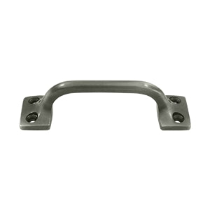 Deltana Solid Brass 4 Inch Overall Pull - Antique Nickel