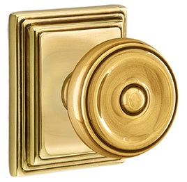 Emtek Waverly Knob with Wilshire Rosette