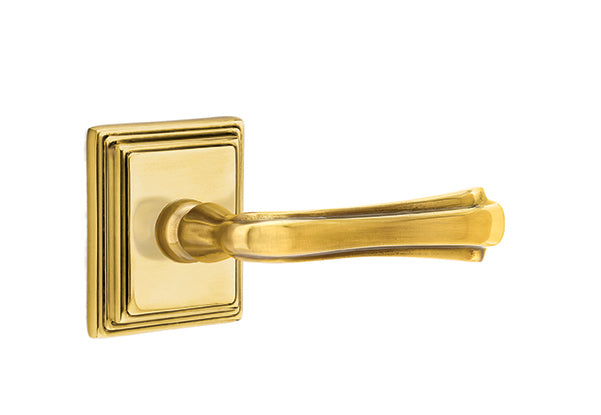 Emtek Wembley Lever with Wilshire Rosette