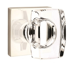 Emtek Windsor Crystal Knob with Neos Rosette