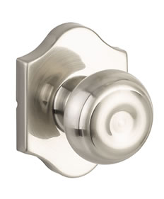 Yale Expressions Everly Rosette with Lewiston Knob - Satin Nickel
