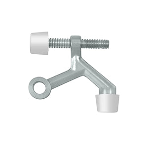 Deltana Zinc Die-cast Hinge Mounted Hinge Pin Stop - Brushed Chrome