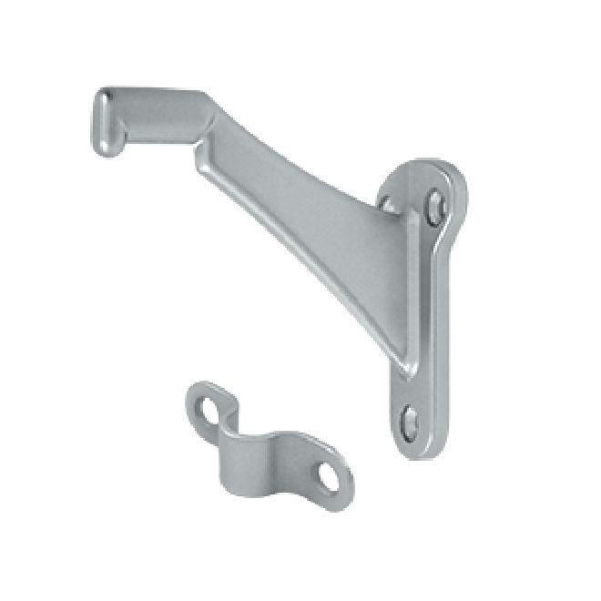 Deltana Hand Rail Bracket with 3-1/4 Inch Projection - Satin Chrome