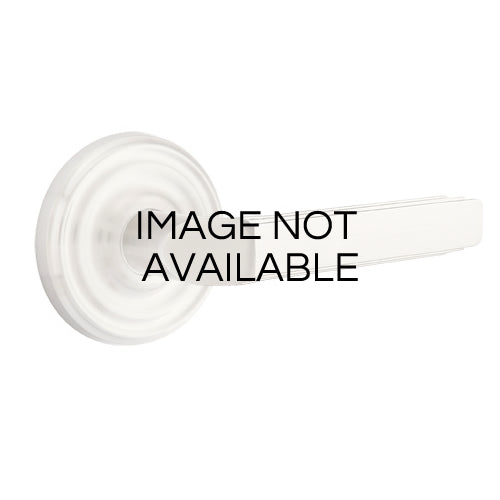 Emtek Poseidon Lever Polished Chrome-Modern Rectangular Rosette
