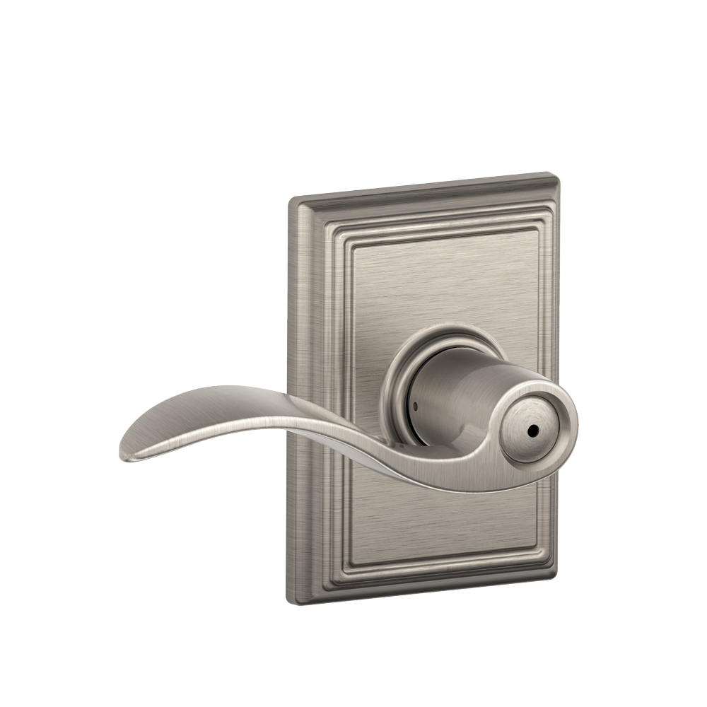 Schlage Accent Lever with Addison Rosette