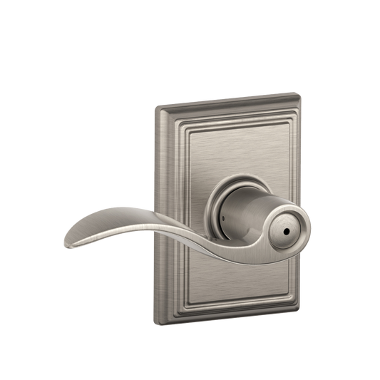 Schlage Accent Lever with Addison Rosette
