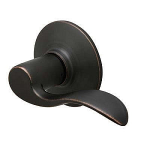 Schlage Accent Lever in Aged Bronze