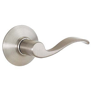 Schlage Accent Lever in Satin Nickel