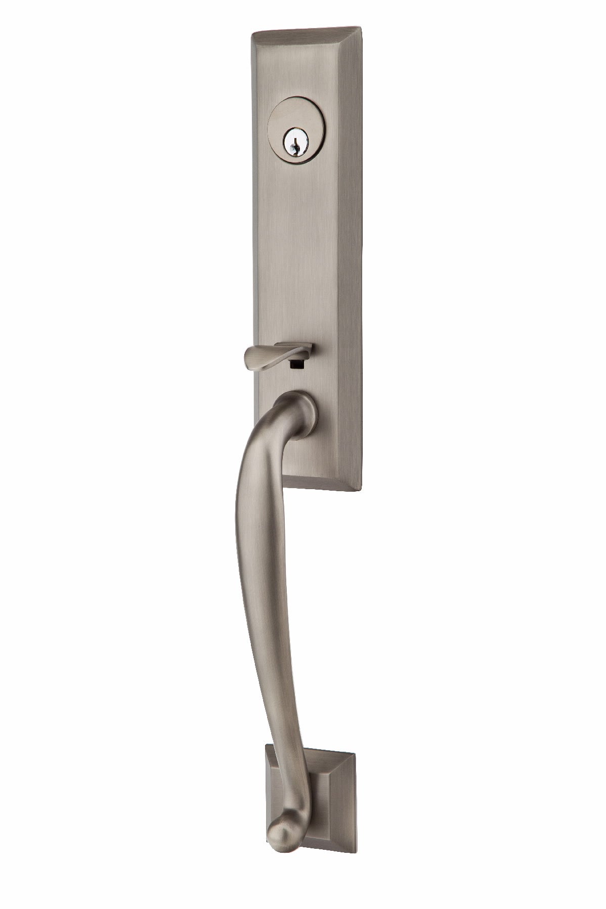 Emtek Adams Handleset - Pewter