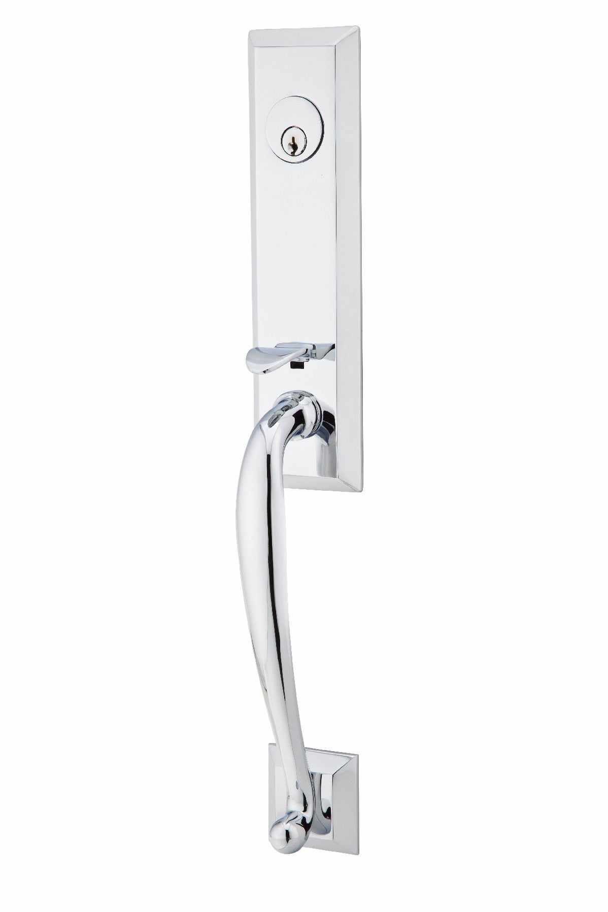Emtek Adams Handleset - Polished Chrome
