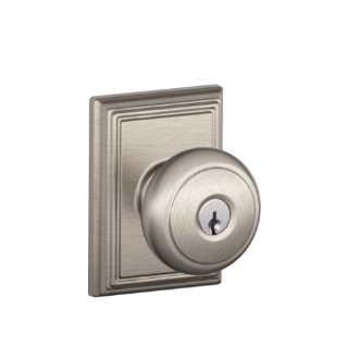Keyed Satin Nickel 