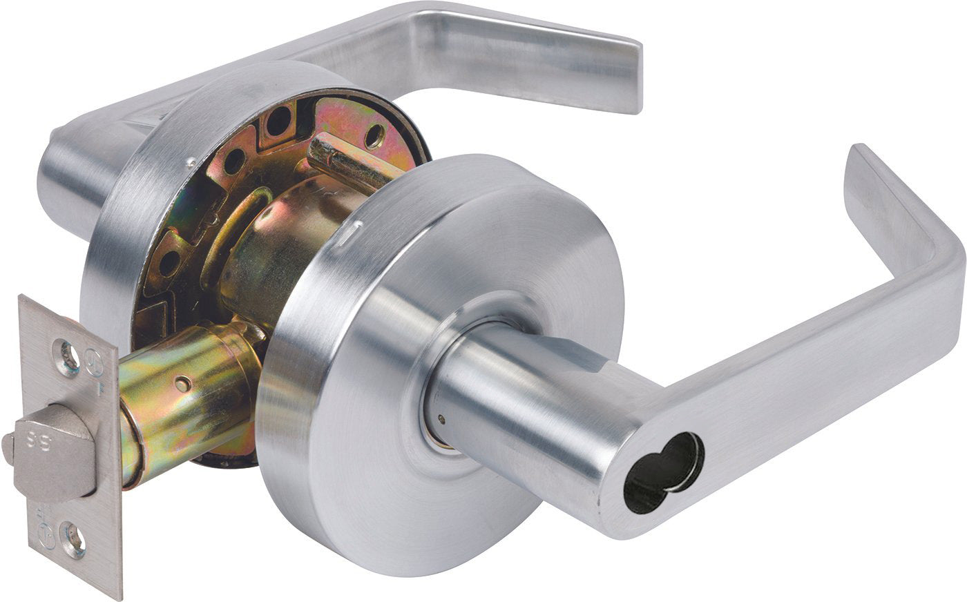 Advantage Grade I Storeroom FC Commercial Lockset with Small Format Core Prep