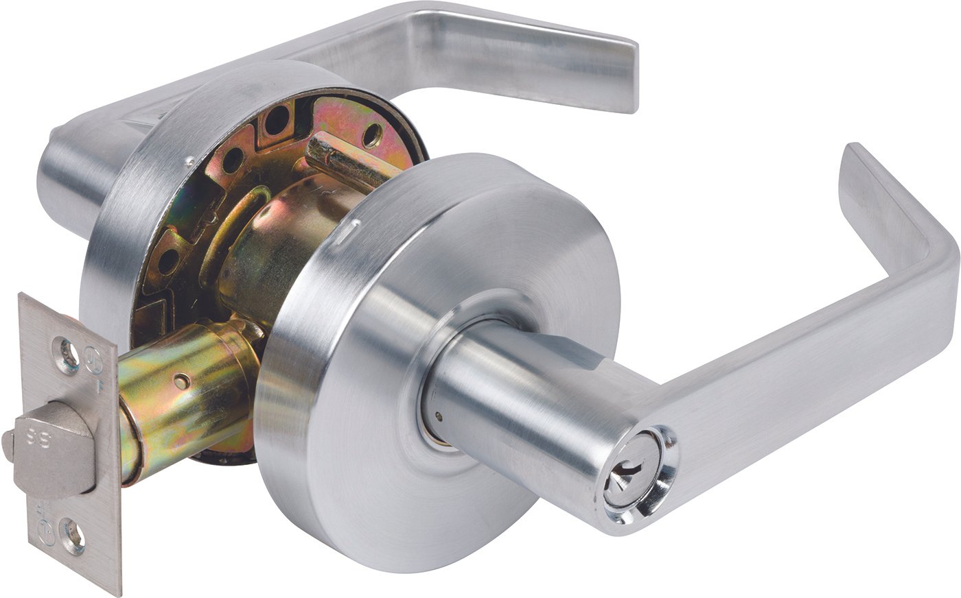 Advantage HS Series Grade 2 Commercial Storeroom Function CT Lever in Satin Chrome
