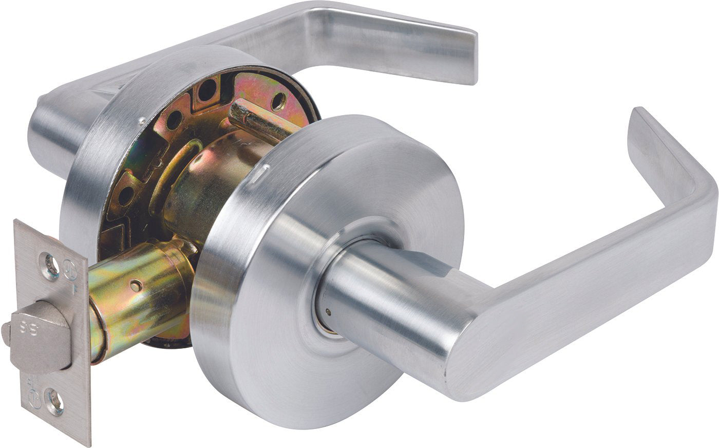 Advantage HS Series Grade 2 Passage CT Lever in Satin Chrome