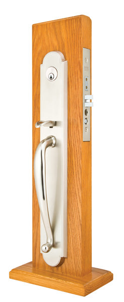 Emtek Albany Full Lenth Mortise Entrance Handleset