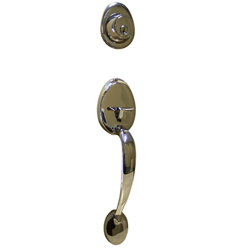 Sure-Loc Alta Handleset in Polished Chrome