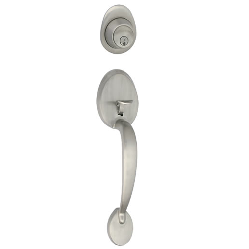 Sure-Loc Alta Handleset in Satin Nickel