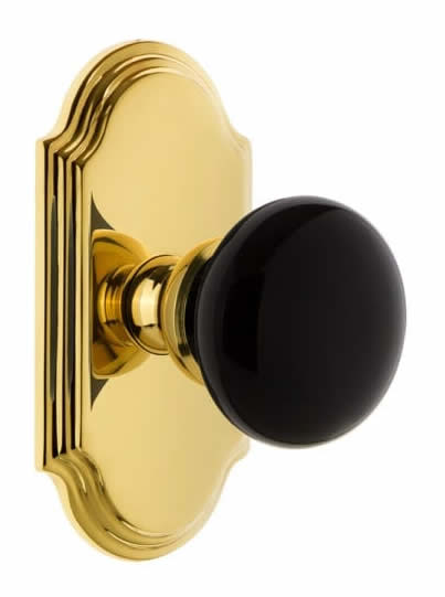 Grandeur Arc Plate with Coventry Knob