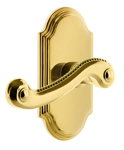 Grandeur Arc Plate with Newport Lever