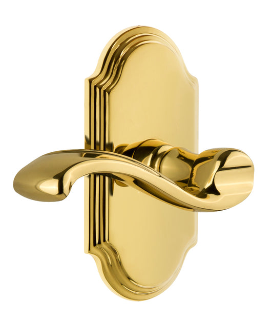 Grandeur Arc Plate with Portofino Lever